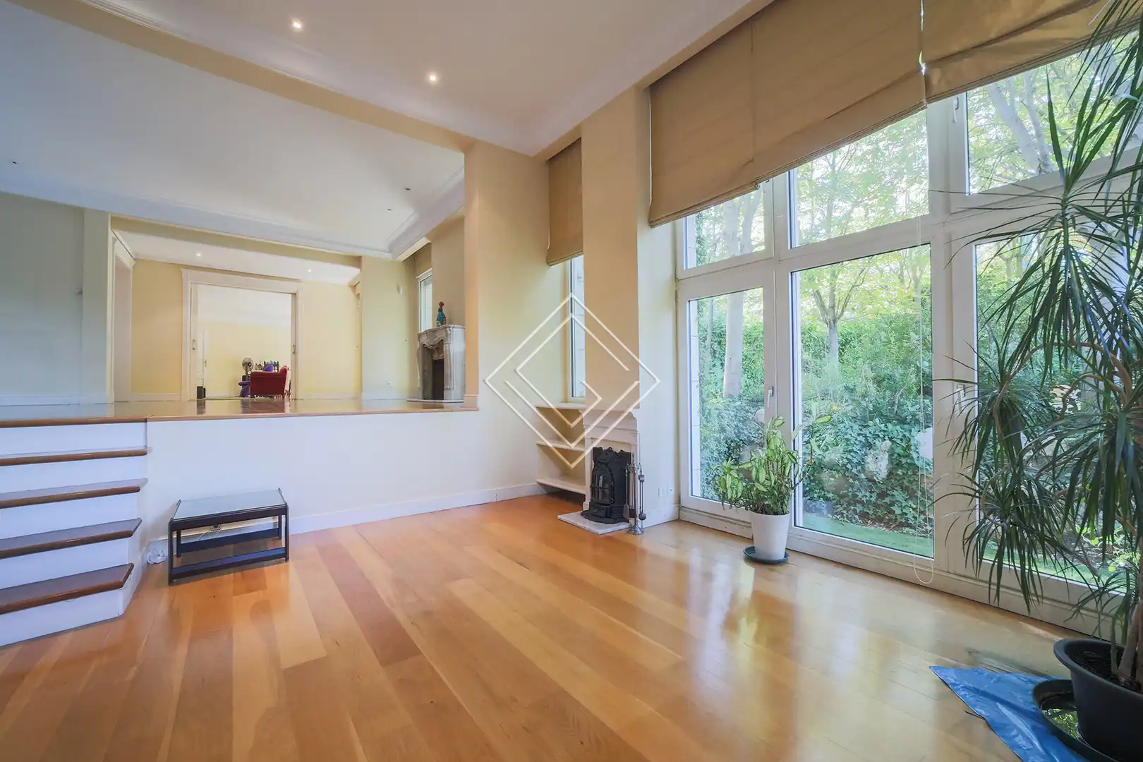 Sala de estar de Casa o chalet en venta en Madrid con Aire acondicionado, Calefacción y Jardín privado