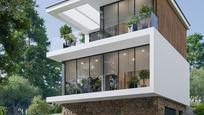 Vista exterior de Casa o xalet en venda en Caldes de Malavella amb Jardí privat
