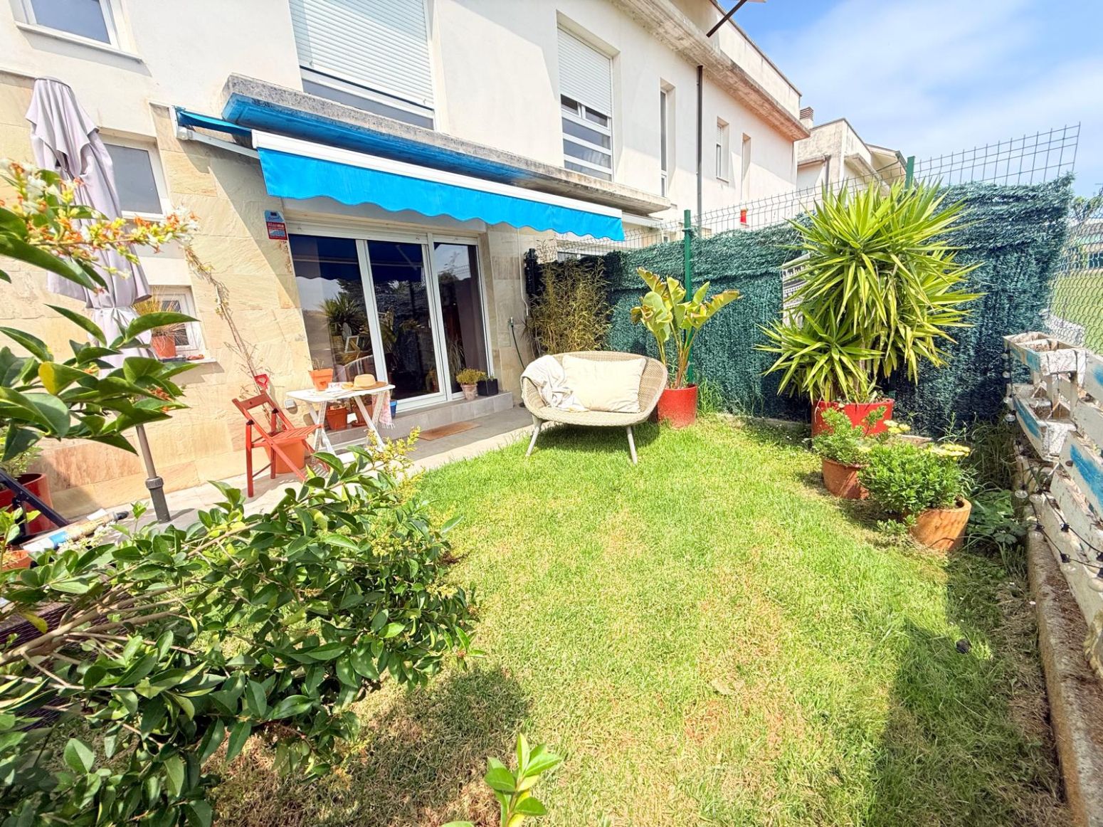 Garden of Flat for sale in Miengo  with Heating, Private garden and Parquet flooring