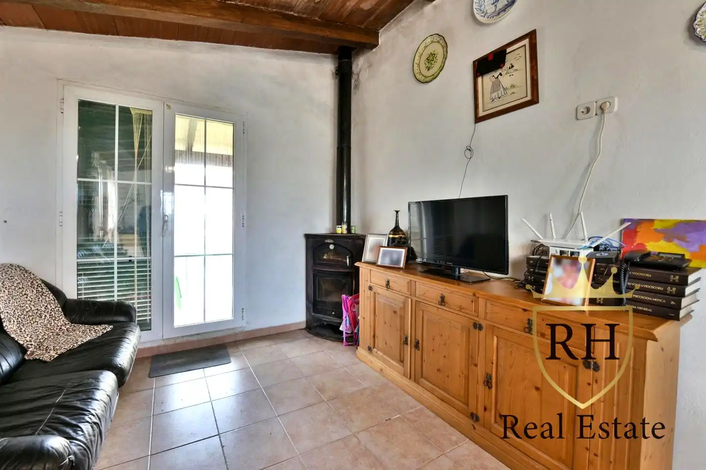 Sala de estar de Casa o chalet en venta en Algaida con Jardín privado, Terraza y Trastero