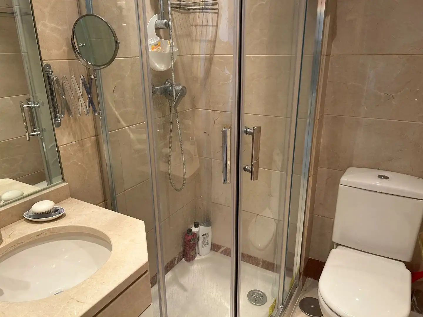 Baño de Piso de alquiler en Mijas con Aire acondicionado y Terraza