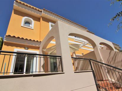 Exterior view of House or chalet for sale in Calpe / Calp  with Air Conditioner, Private garden and Furnished