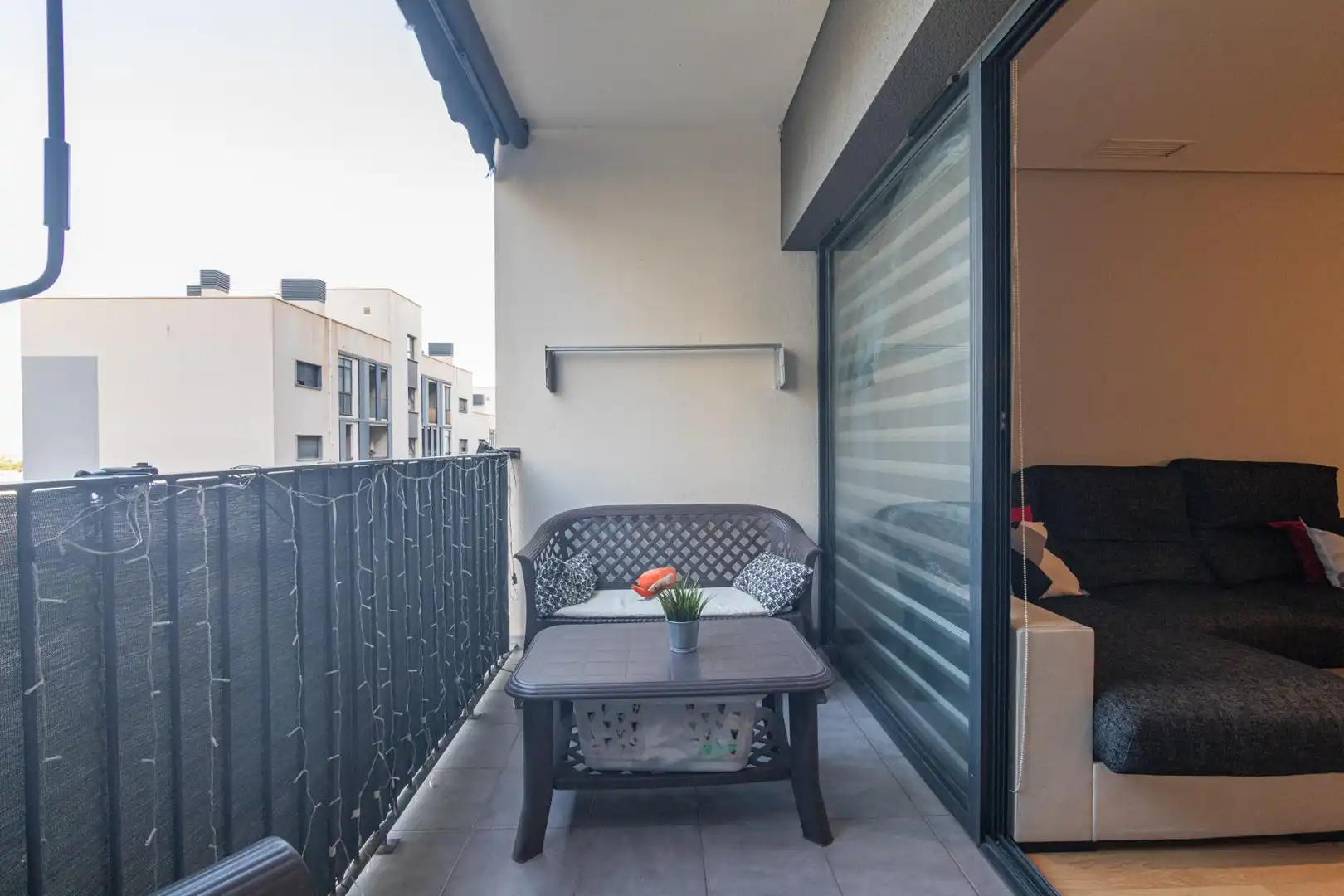 Balcony of Flat for sale in Crevillent  with Air Conditioner, Terrace and Community pool