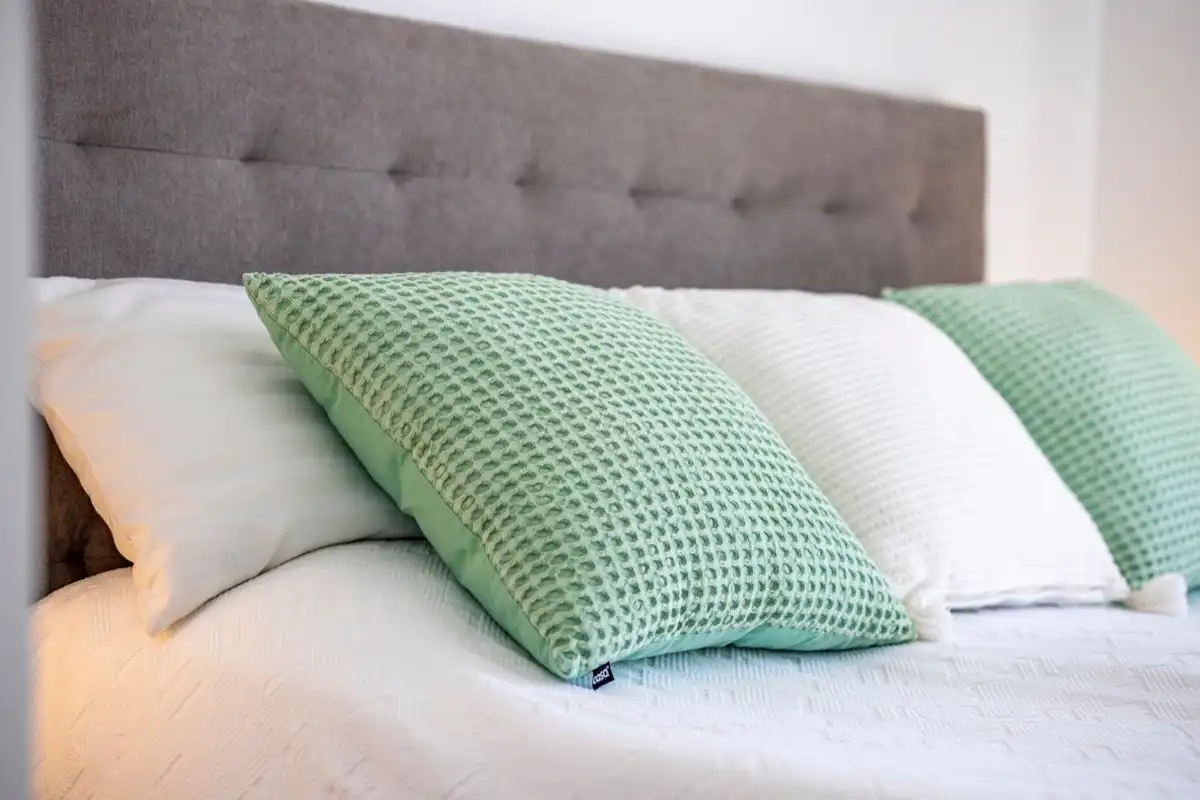 Schlafzimmer von Dachboden zum Verkauf in Dénia mit Klimaanlage, Heizung und Terrasse
