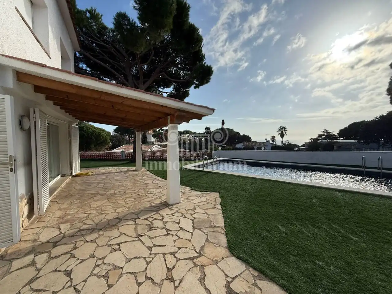 Jardí de Casa o xalet en venda en Lloret de Mar amb Calefacció, Jardí privat i Terrassa
