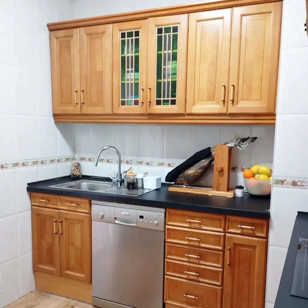 Cocina de Apartamento en venta en Ciempozuelos con Aire acondicionado, Parquet y Terraza