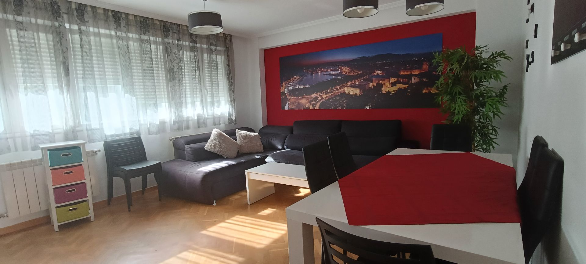Living room of Duplex for sale in Alcobendas  with Air Conditioner, Storage room and Furnished