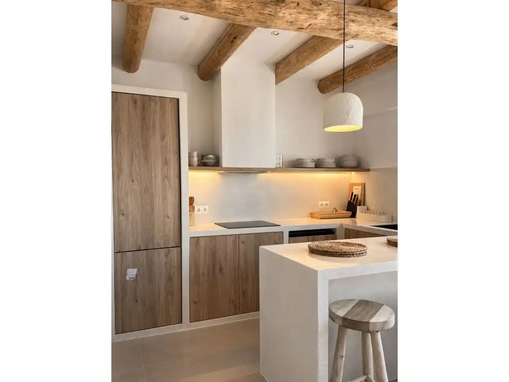 Cocina de Ático de alquiler en Sant Antoni de Portmany