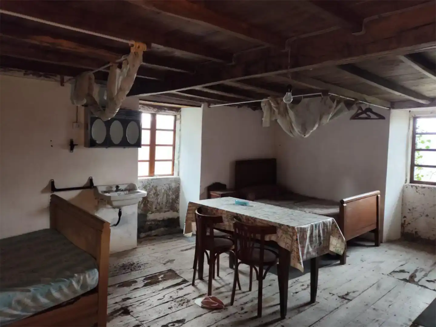 Comedor de Casa o chalet en venta en Ourol con Jardín privado, Parquet y Trastero