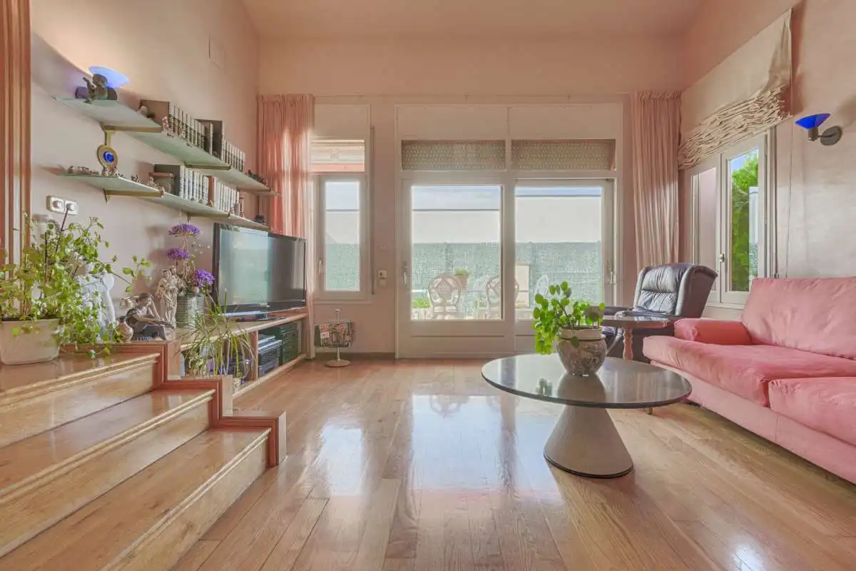 Sala d'estar de Casa o xalet en venda en Roses amb Jardí privat