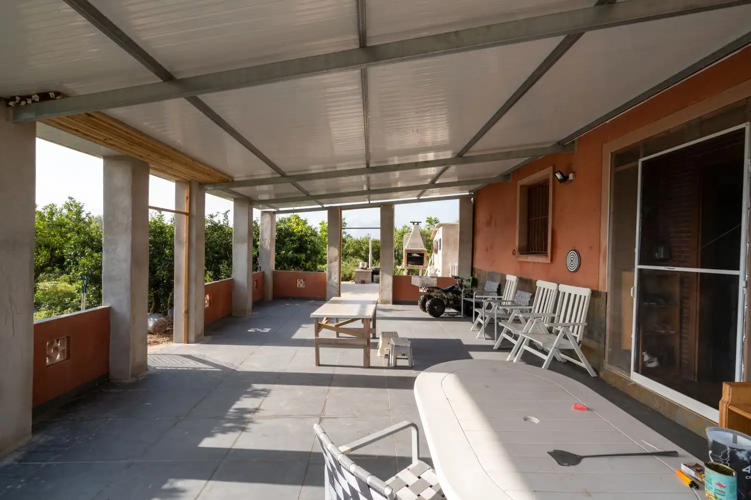 Terrasse von Country house zum Verkauf in Tortosa mit Privatgarten, Terrasse und Abstellraum