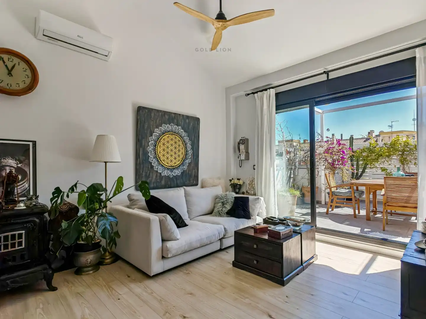 Living room of Attic for sale in Dénia  with Air Conditioner, Heating and Terrace