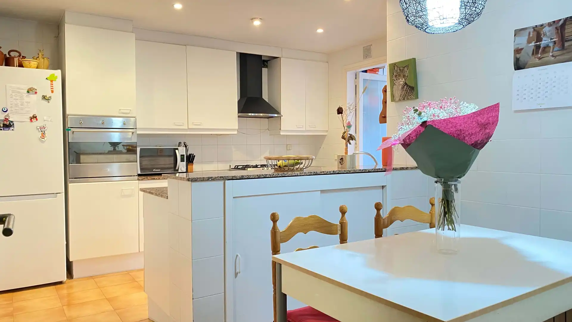 Kitchen of Flat for sale in Sant Andreu de Llavaneres  with Heating, Terrace and Swimming Pool
