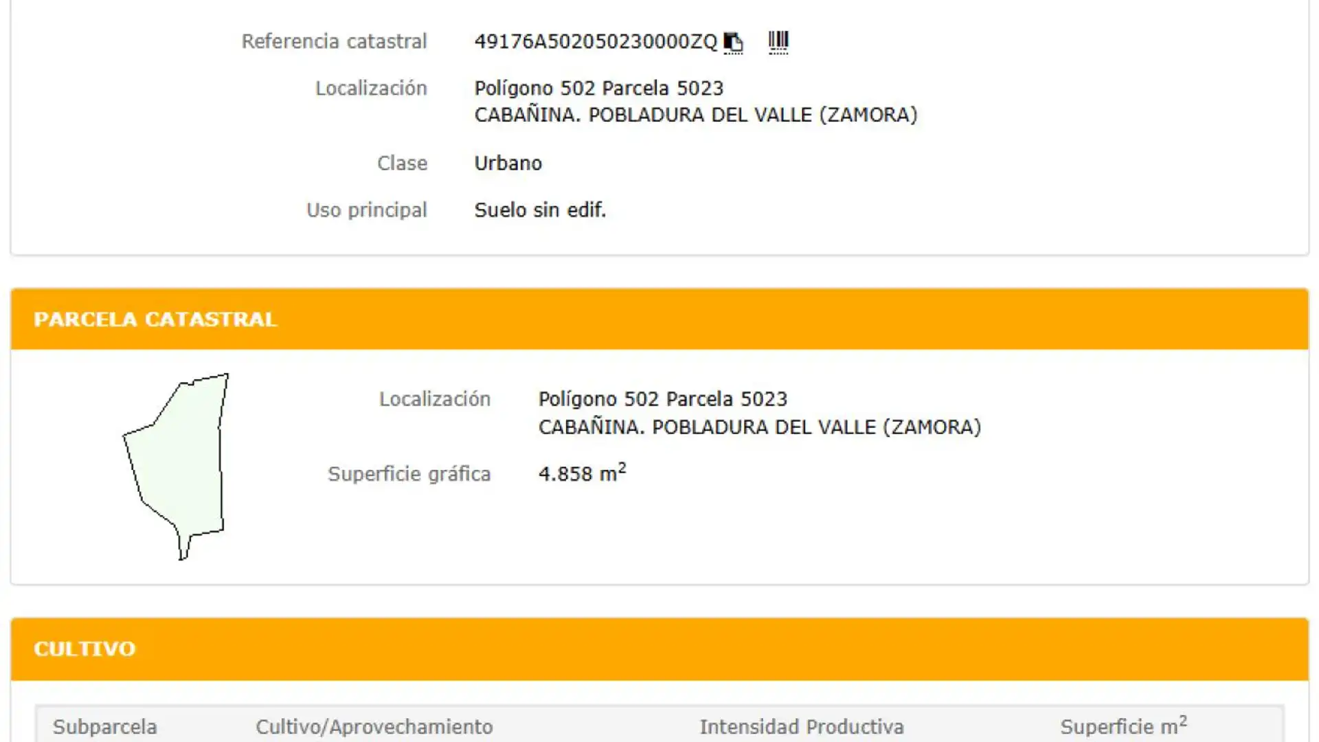 Jardín de Residencial en venta en Pobladura del Valle