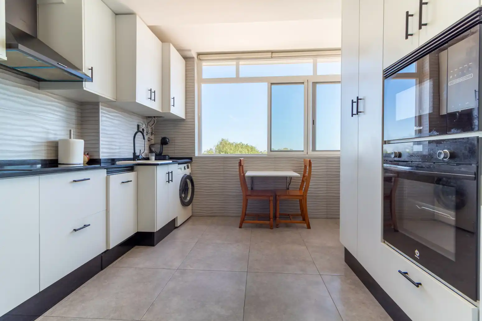 Cocina de Piso en venta en Dénia con Aire acondicionado, Jardín privado y Terraza