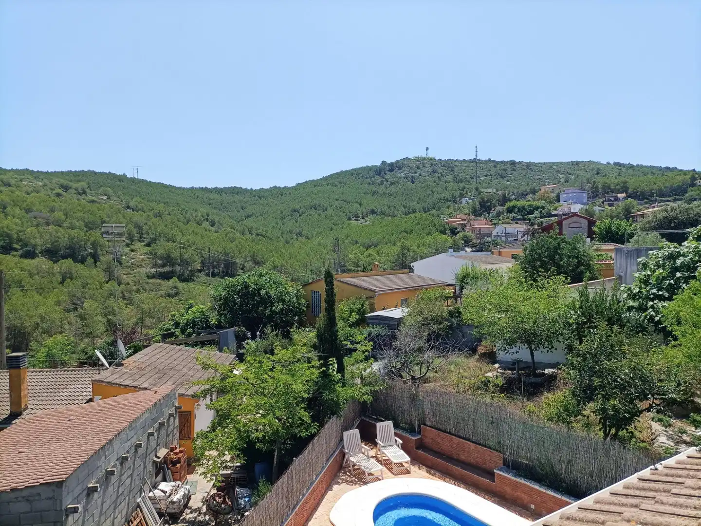 Vista exterior de Casa o chalet en venta en Olèrdola con Aire acondicionado, Calefacción y Jardín privado
