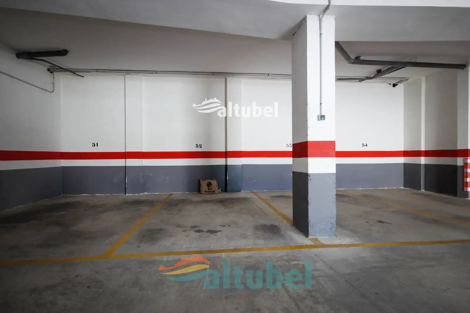 Parking of Apartments for sale in Peñíscola / Peníscola  with Air Conditioner, Swimming Pool and Community pool