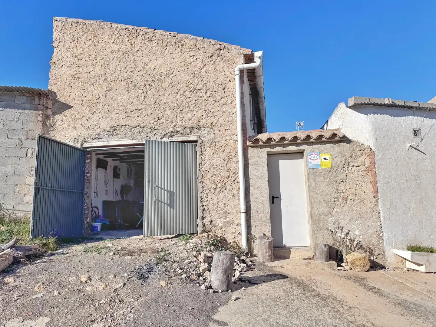 Vista exterior de Casa o chalet en venta en Socovos con Terraza, Trastero y Amueblado
