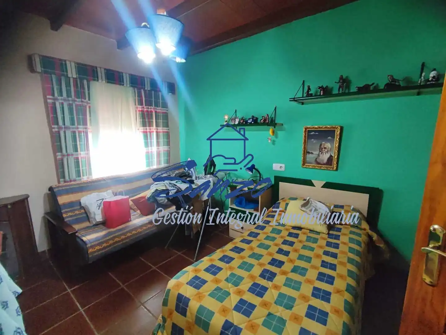 Habitación de Finca rústica en venta en Antequera con Aire acondicionado, Jardín privado y Trastero