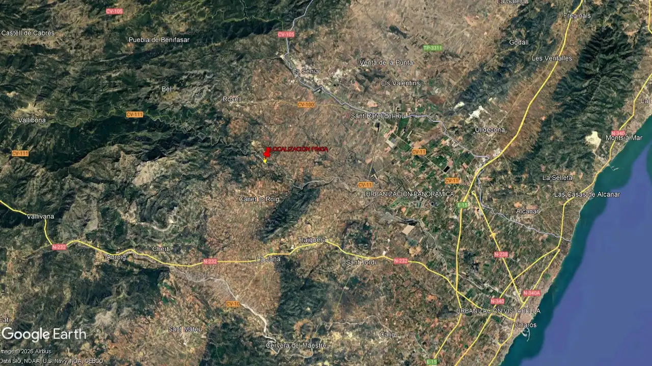 Rustikales Grundstück zum Verkauf in Rossell, imagen 4