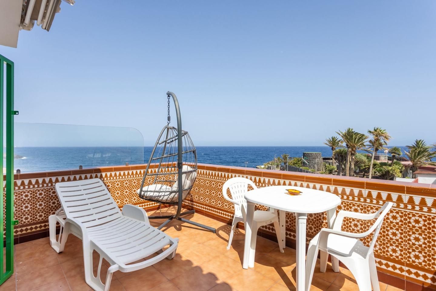 Terrace of Flat to rent in Candelaria  with Terrace and Furnished