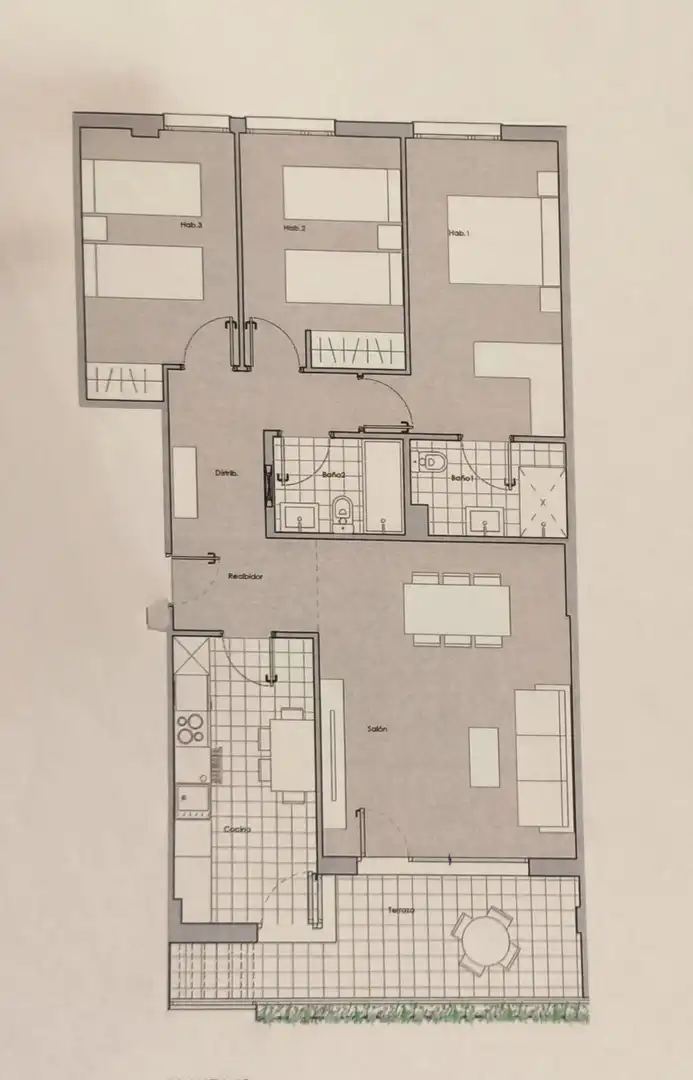 Wohnung zum Verkauf in  Logroño mit Heizung, Privatgarten und Parkett