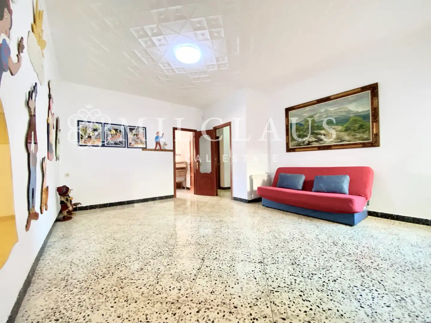 Sala d'estar de Casa adosada en venda en Sabadell amb Aire condicionat, Calefacció i Terrassa