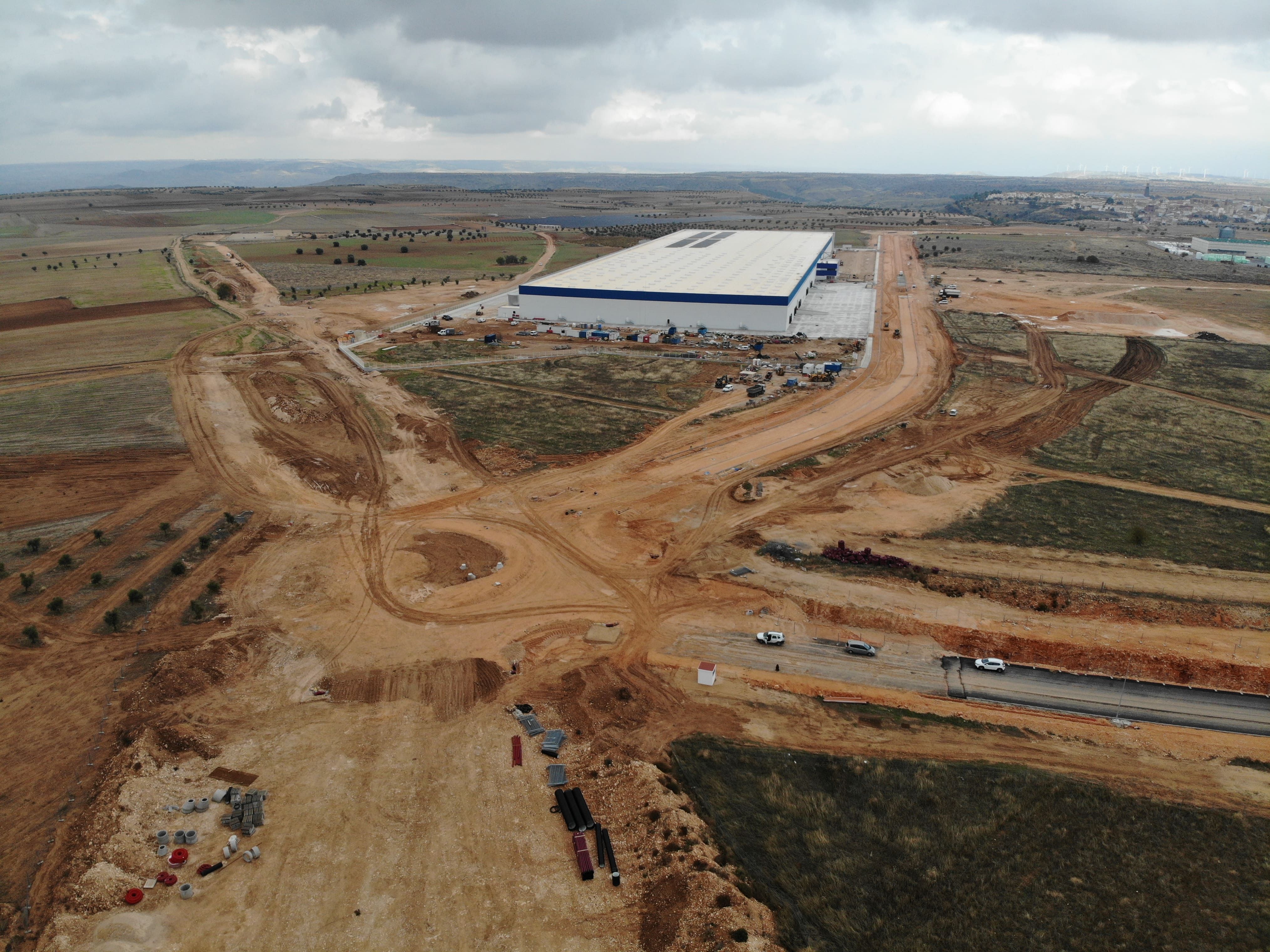 Exterior view of Industrial land for sale in Noblejas