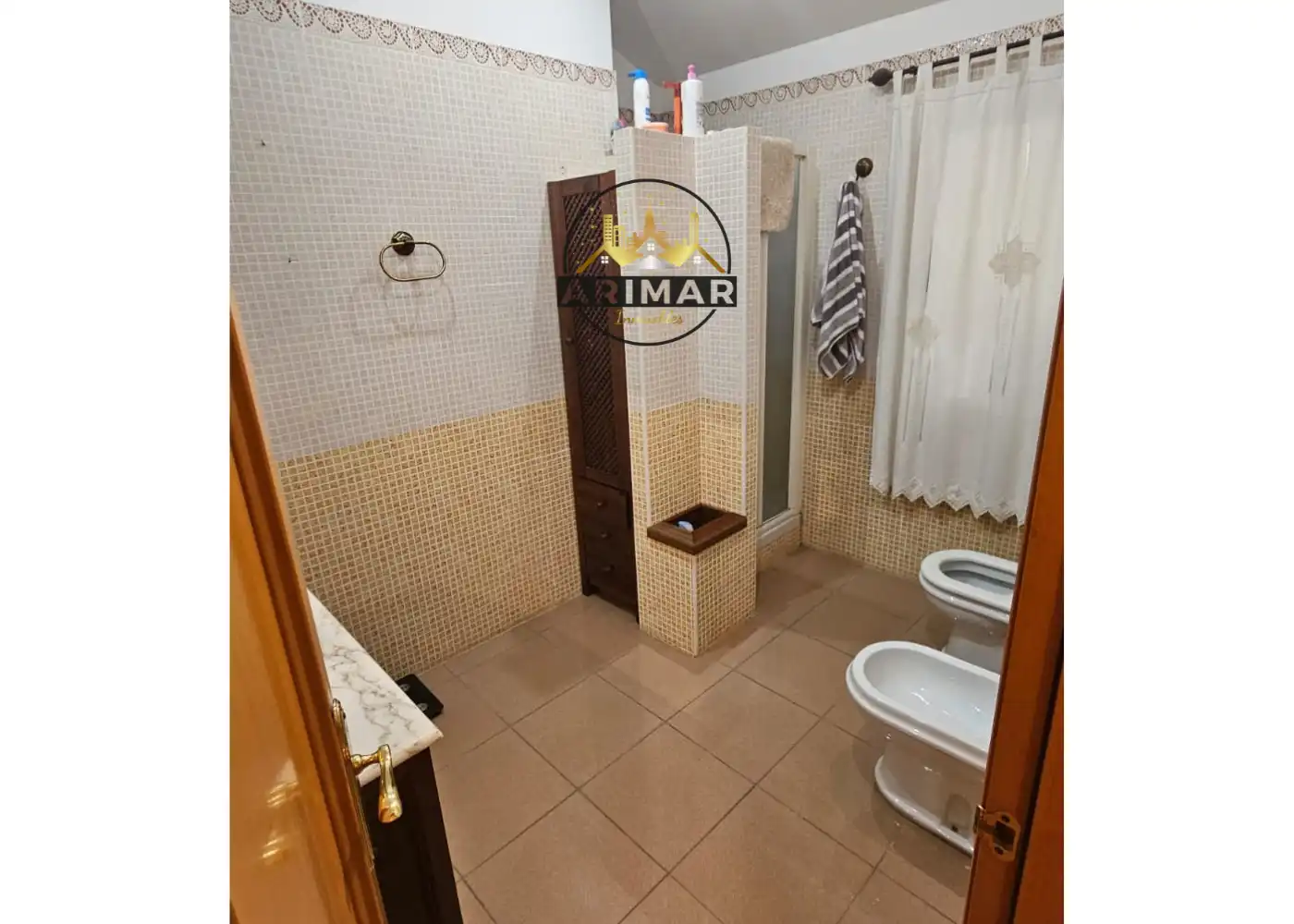 Schlafzimmer von Einfamilien-Reihenhaus zum Verkauf in Castellón de la Plana / Castelló de la Plana mit Klimaanlage, Heizung und Terrasse