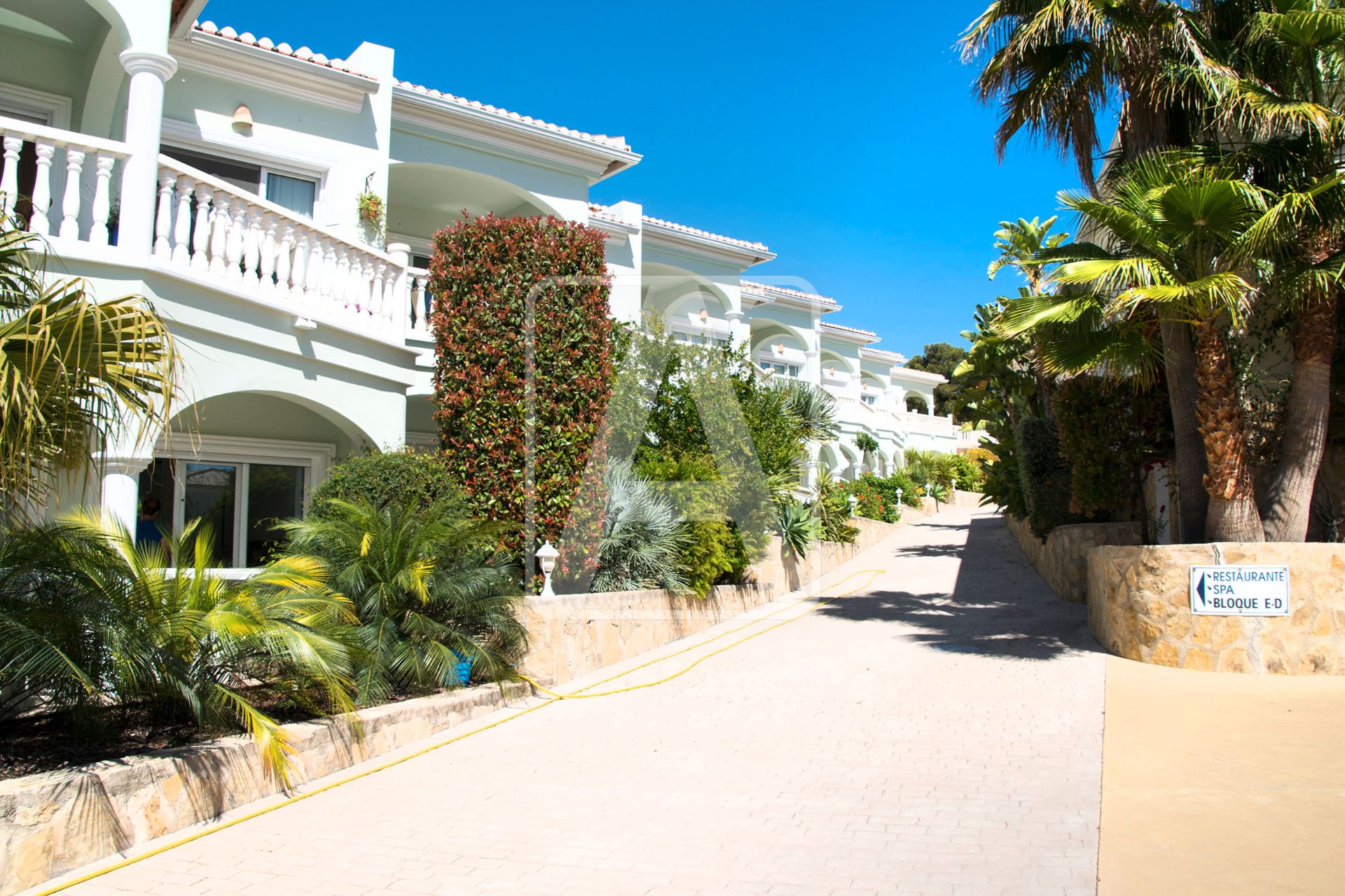 Außenansicht von Wohnungen zum Verkauf in Benissa mit Klimaanlage, Terrasse und Möbliert