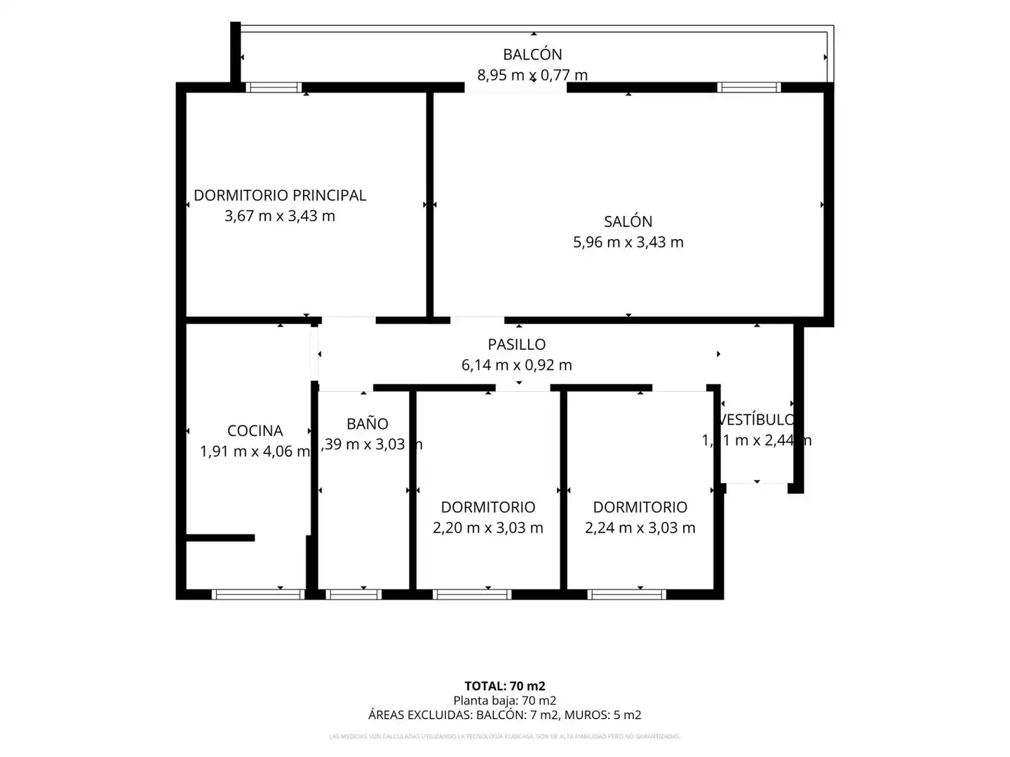 Flat for sale in Alfafar