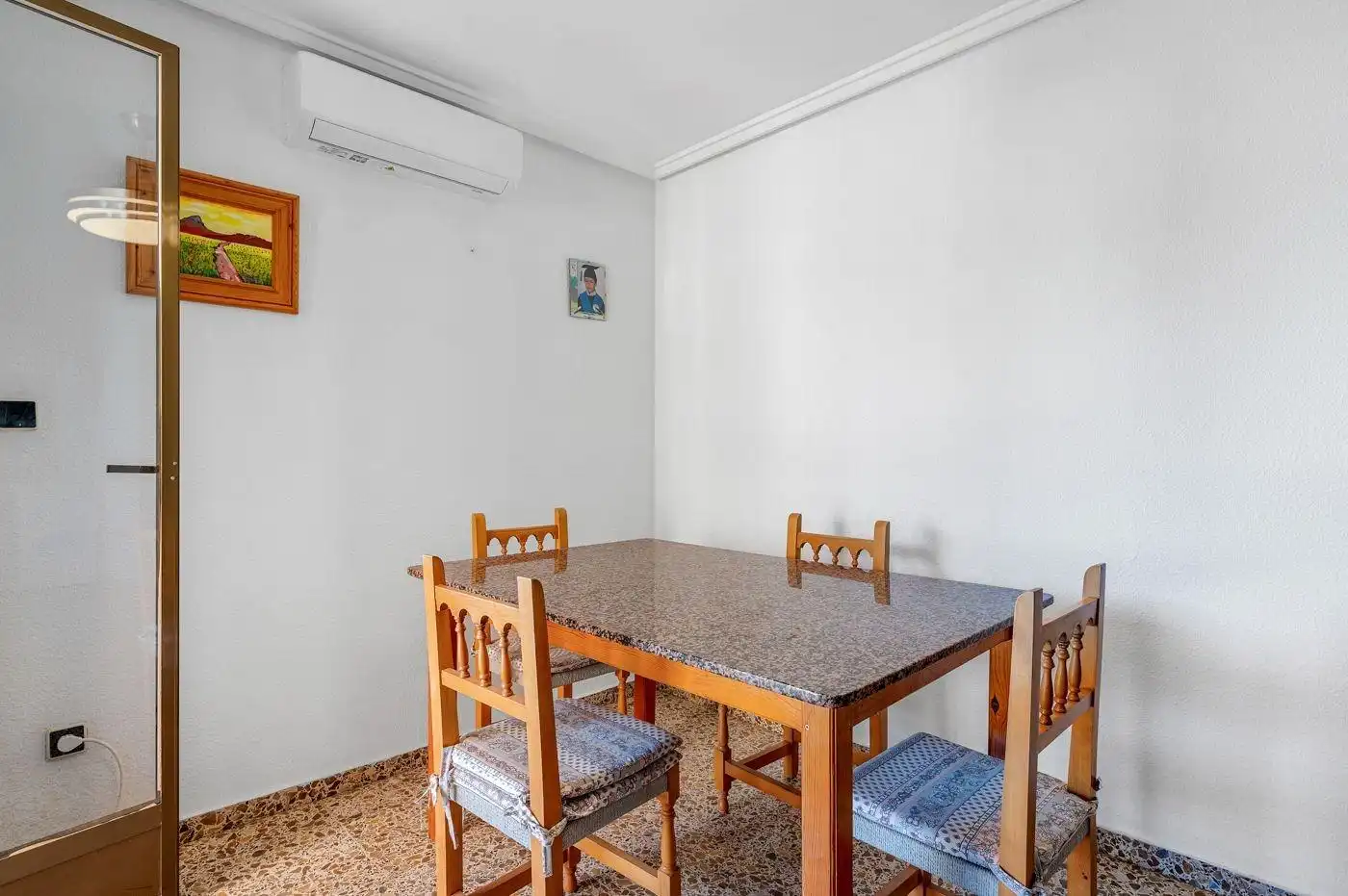 Menjador de Apartament en venda en Elche / Elx amb Aire condicionat, Calefacció i Terrassa