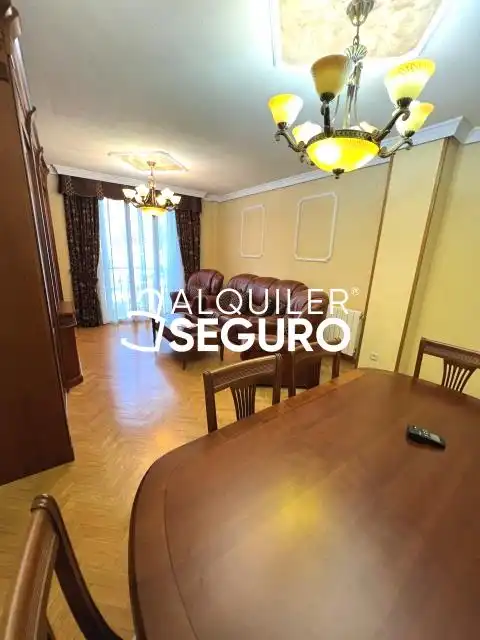 Living room of Flat for rent in Aranjuez  with Air Conditioner, Heating and Furnished