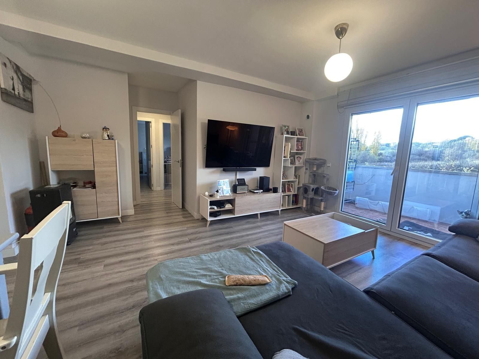 Living room of Flat for sale in El Molar (Madrid)  with Air Conditioner, Heating and Private garden