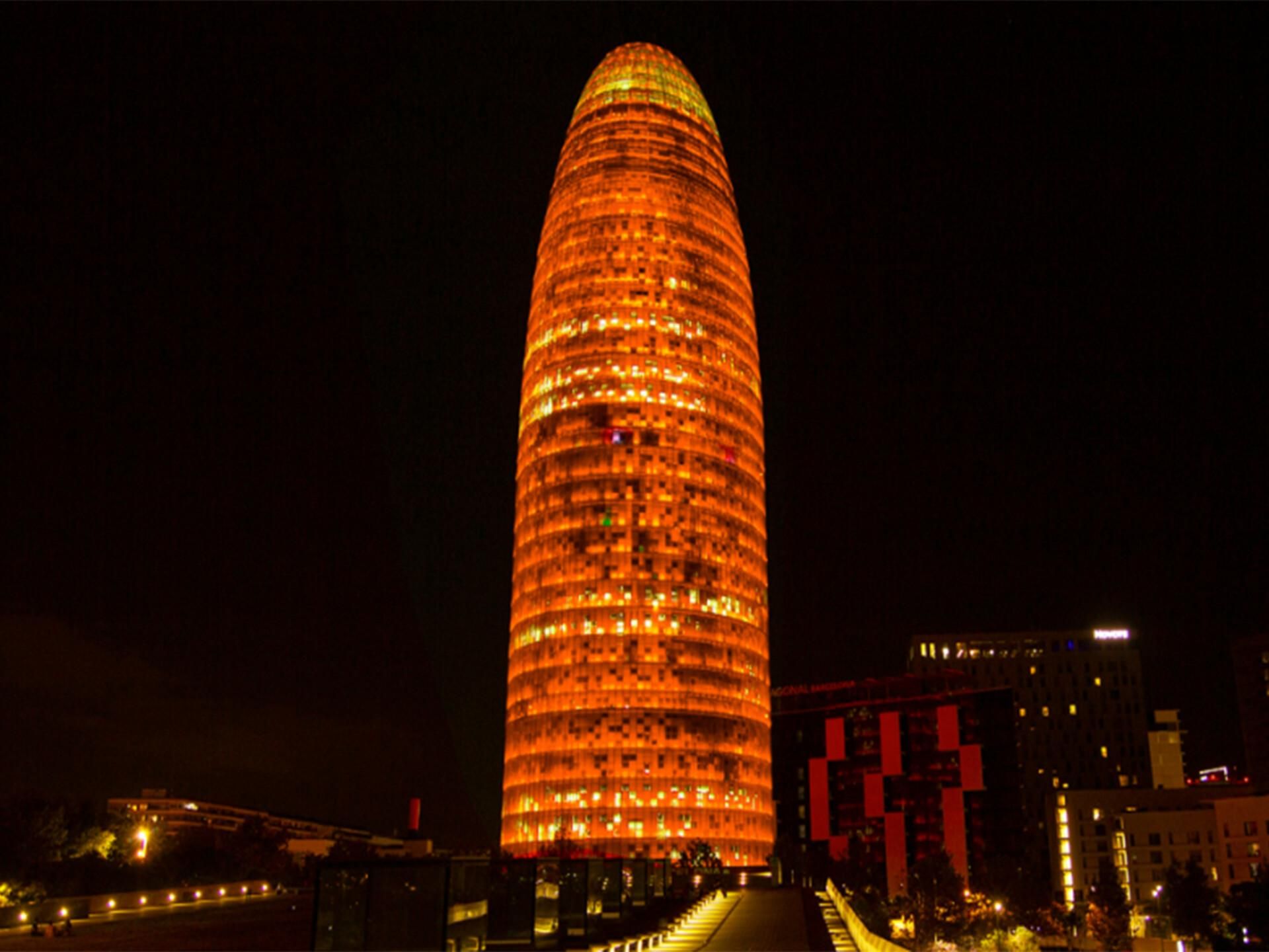 Exterior view of Office to rent in  Barcelona Capital  with Air Conditioner and Heating