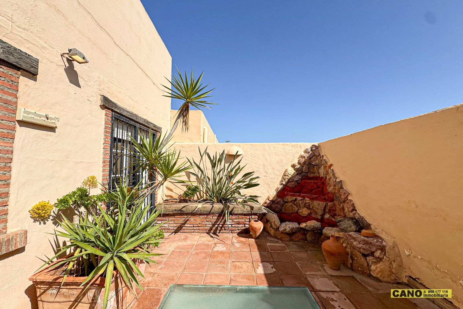 Jardín de Casa o chalet en venta en Roquetas de Mar con Aire acondicionado, Calefacción y Terraza