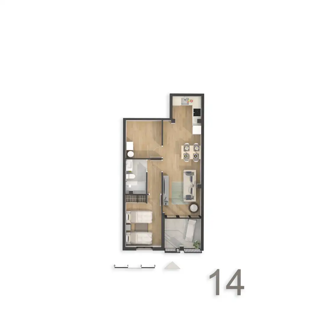 Habitación de Apartamento en venta en Xàtiva con Terraza