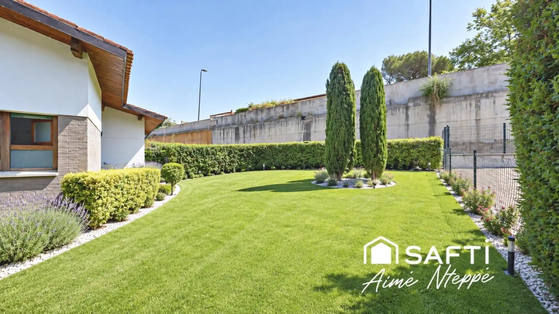 Jardí de Casa o xalet en venda en Sant Julià de Ramis amb Calefacció, Piscina i Moblat