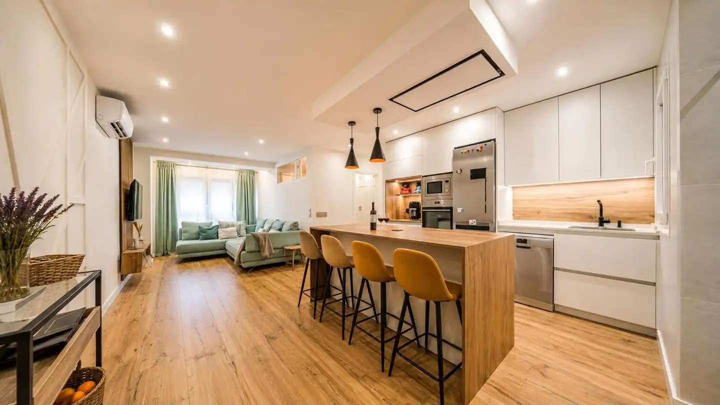 Kitchen of Flat for sale in Alcorcón  with Air Conditioner, Heating and Swimming Pool