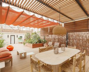 Terrassa de Apartament de lloguer en  Barcelona Capital amb Aire condicionat, Calefacció i Jardí privat