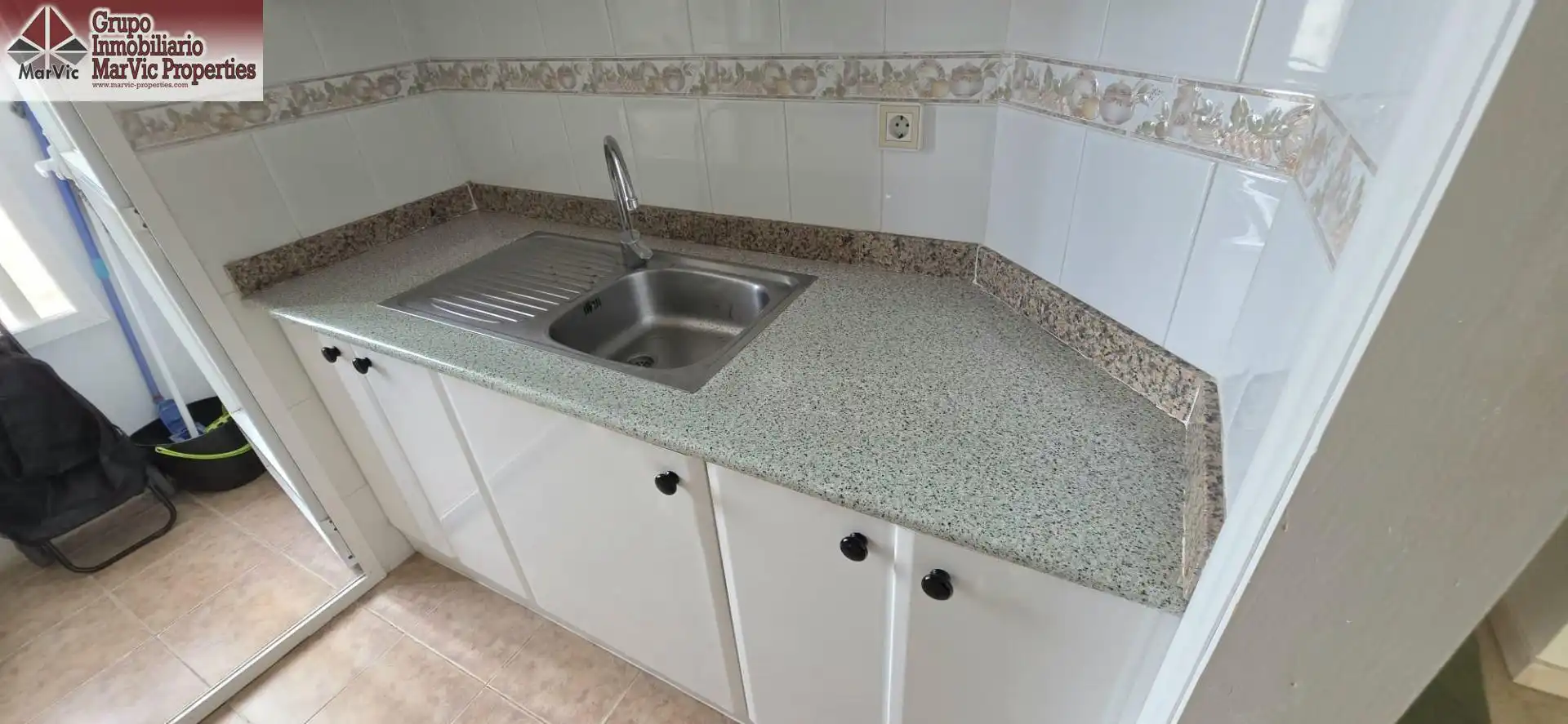 Kitchen of Flat for sale in Benidorm  with Furnished and Community pool