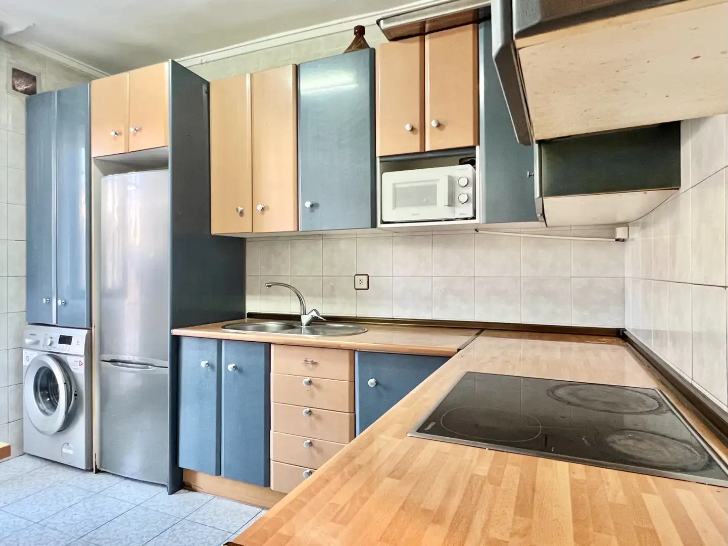 Küche von Wohnung zum Verkauf in Vitoria - Gasteiz mit Heizung, Parkett und Terrasse