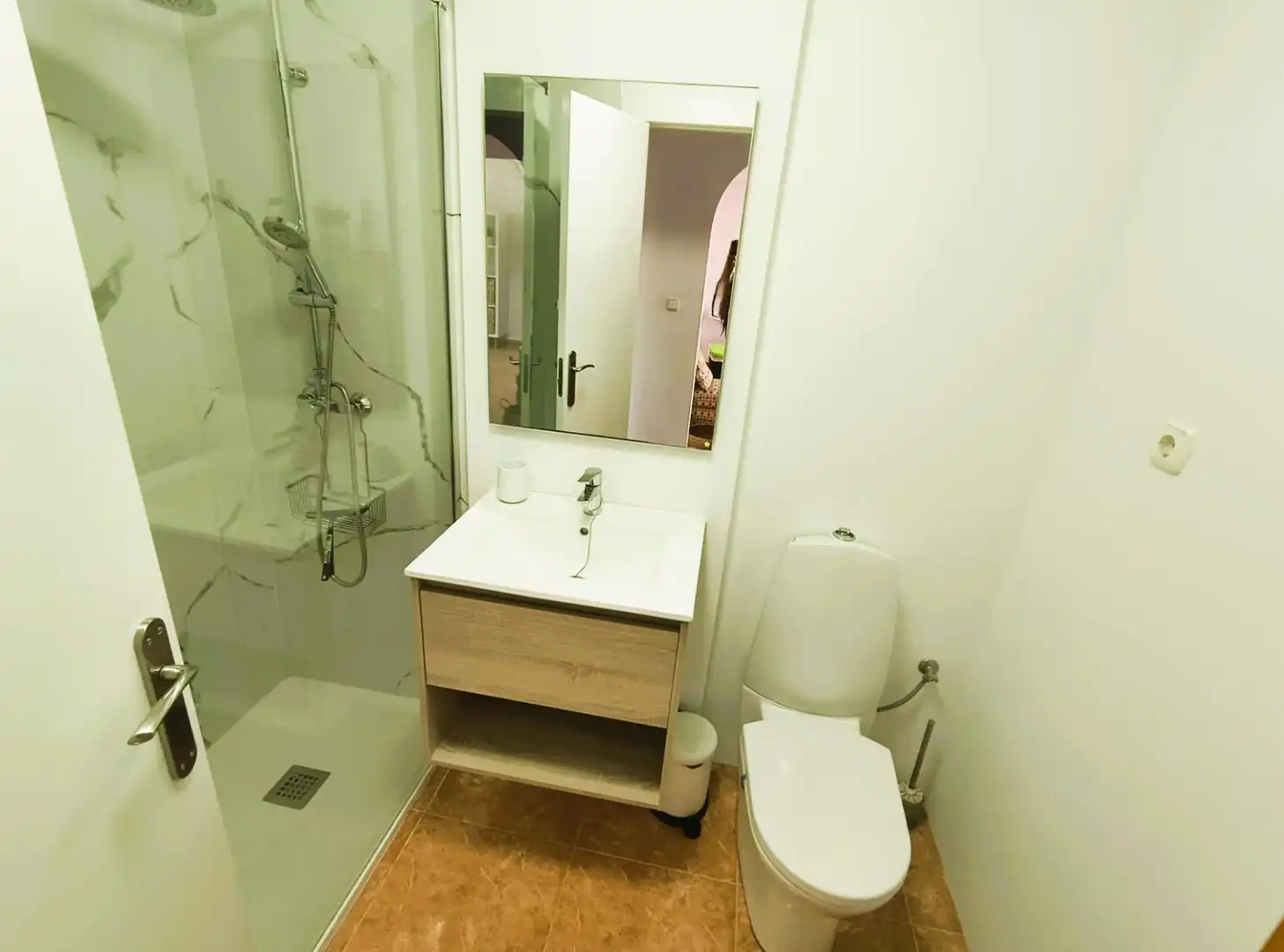 Bany de Casa o xalet en venda en Elche / Elx amb Aire condicionat, Jardí privat i Terrassa