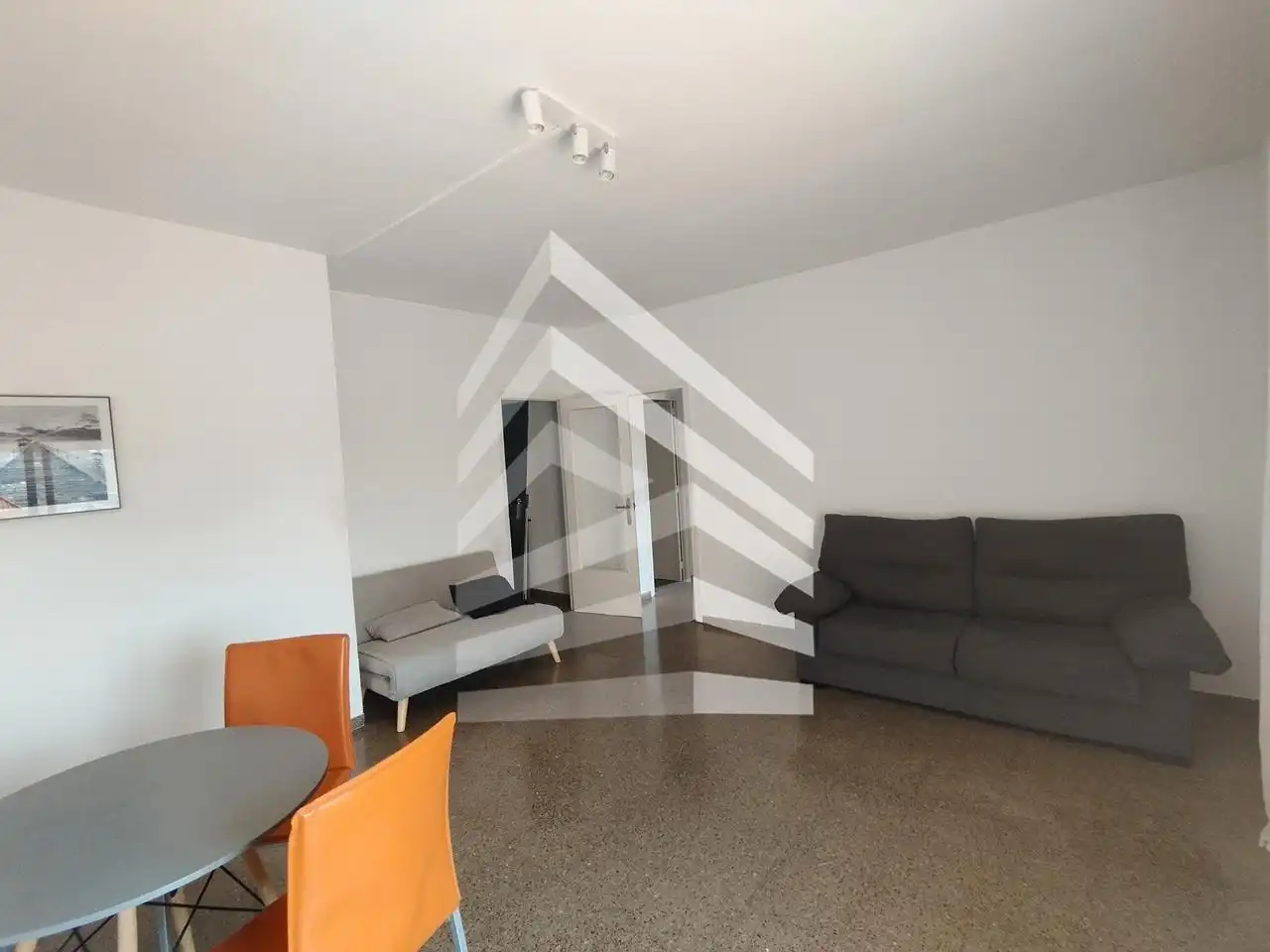 Sala de estar de Ático en venta en Granollers con Terraza