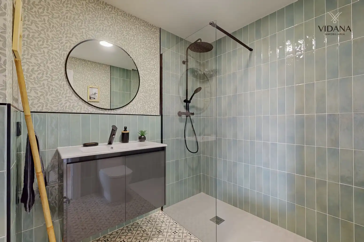 Baño de Piso en venta en  Pamplona / Iruña con Calefacción, Parquet y Terraza