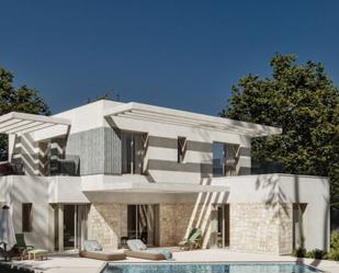 Vista exterior de Casa o xalet en venda en Finestrat amb Terrassa i Piscina