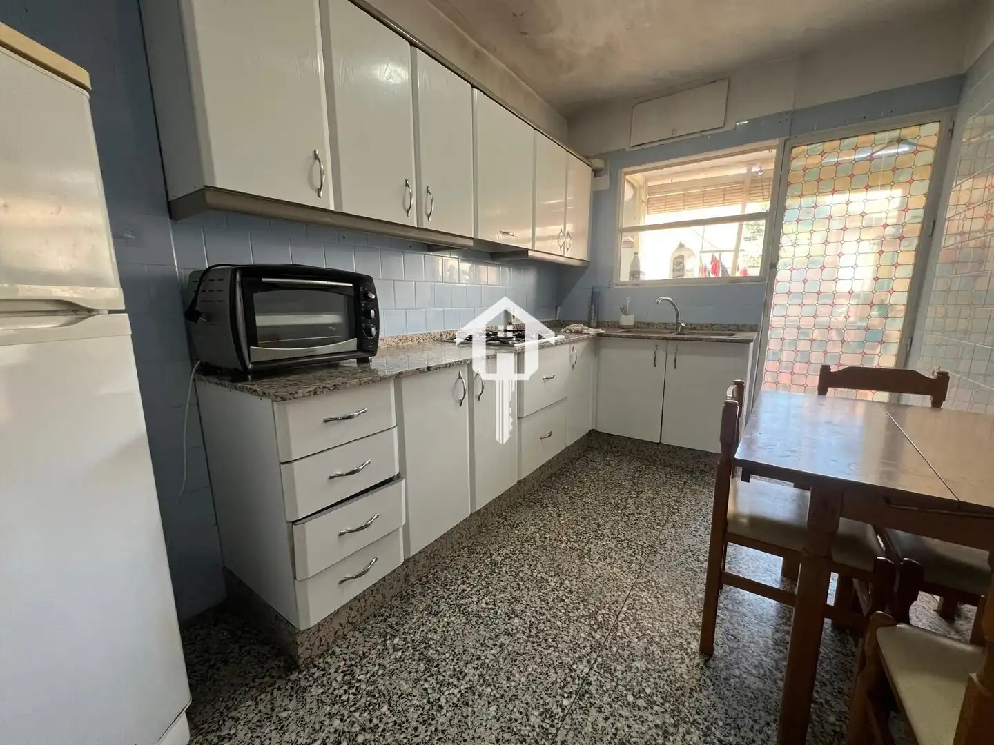 Cocina de Piso en venta en Alicante / Alacant con Amueblado y Balcón