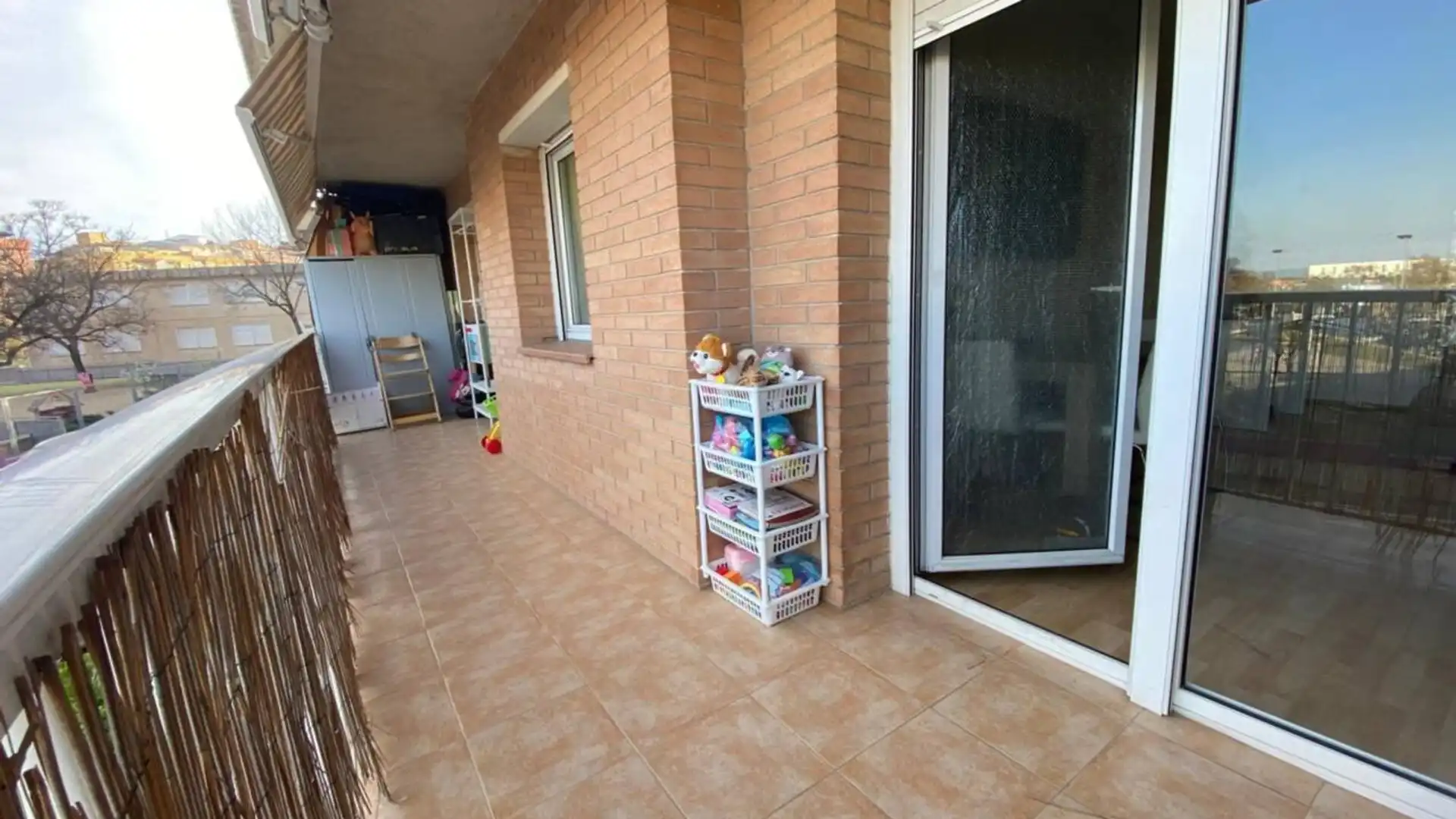 Balcony of Flat for sale in Sabadell  with Air Conditioner, Heating and Parquet flooring