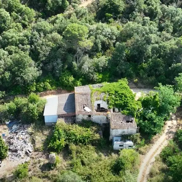 Vista exterior de Finca rústica en venta en Tossa de Mar con Jardín privado