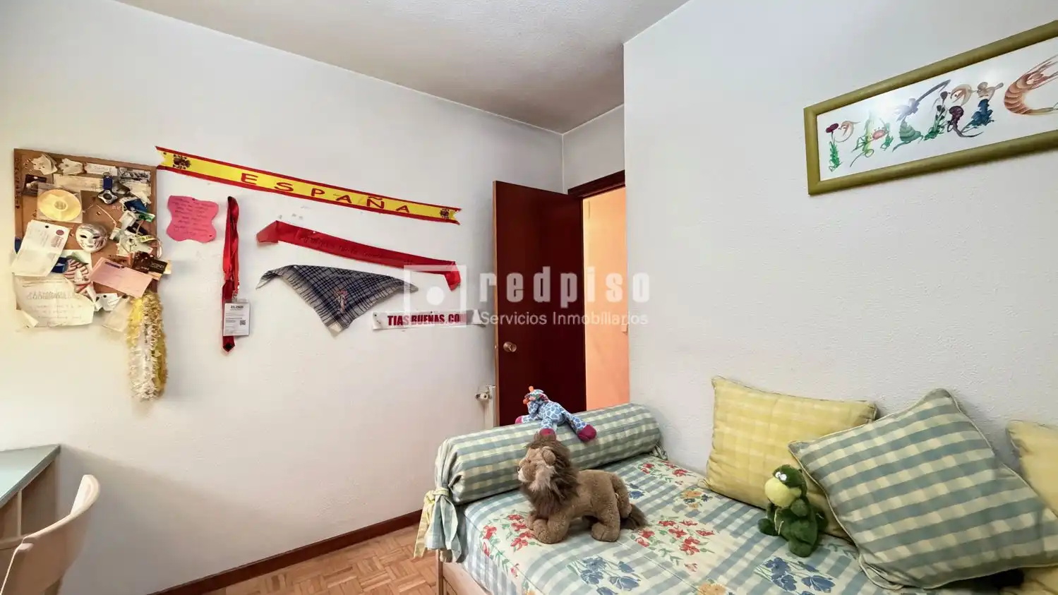 Bedroom of Flat for sale in Leganés  with Heating, Parquet flooring and Terrace